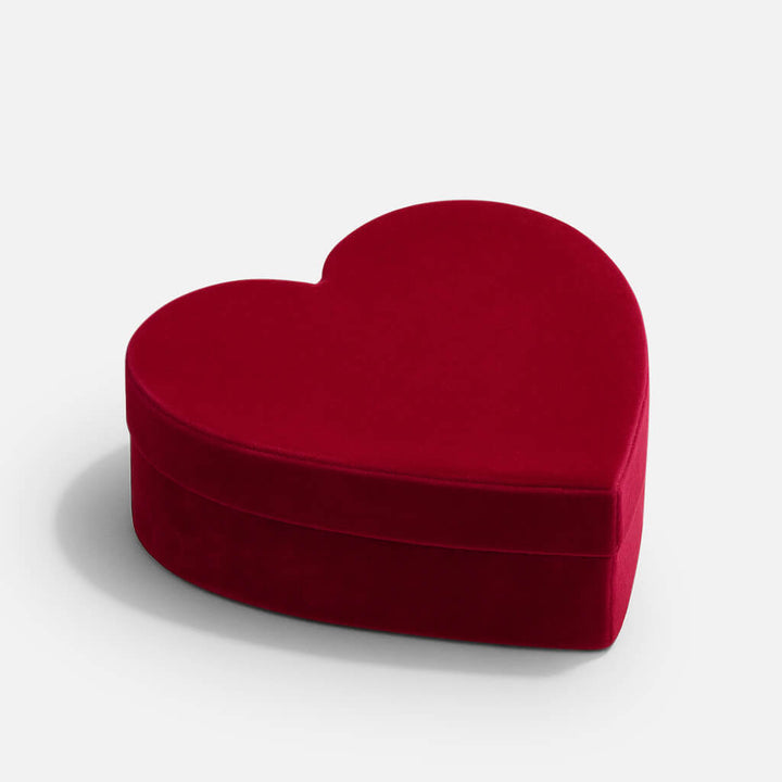 Viktorias Large Velvet Heart Gift Box
